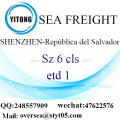 Shenzhen Port LCL Consolidation To República del Salvador